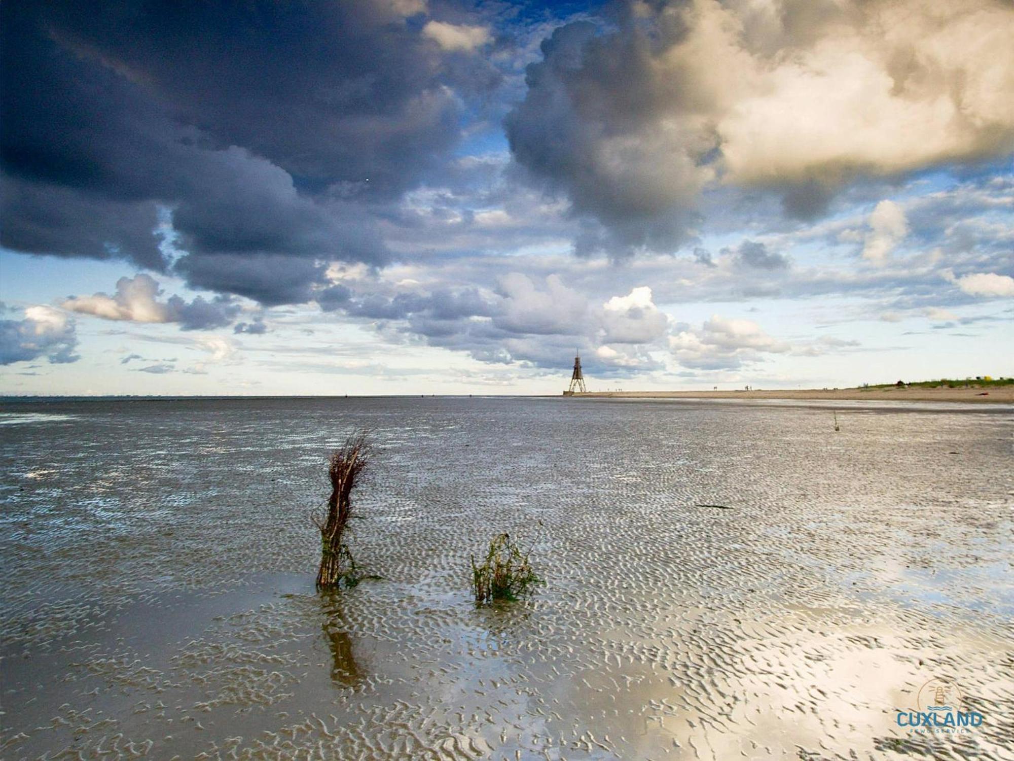 Whg. 121 Haus Jan Am Strand Cuxhaven Kültér fotó